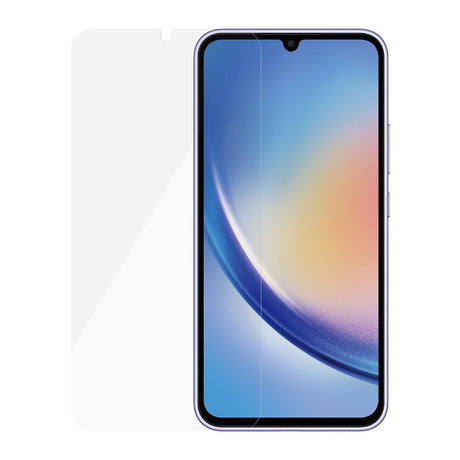 Samsung Galaxy A34 (5G) Safe By PanzerGlass® Ultra-Wide Fit-skjermbeskytter - Veskevennlig - Gullstyrke - Gjennomsiktig
