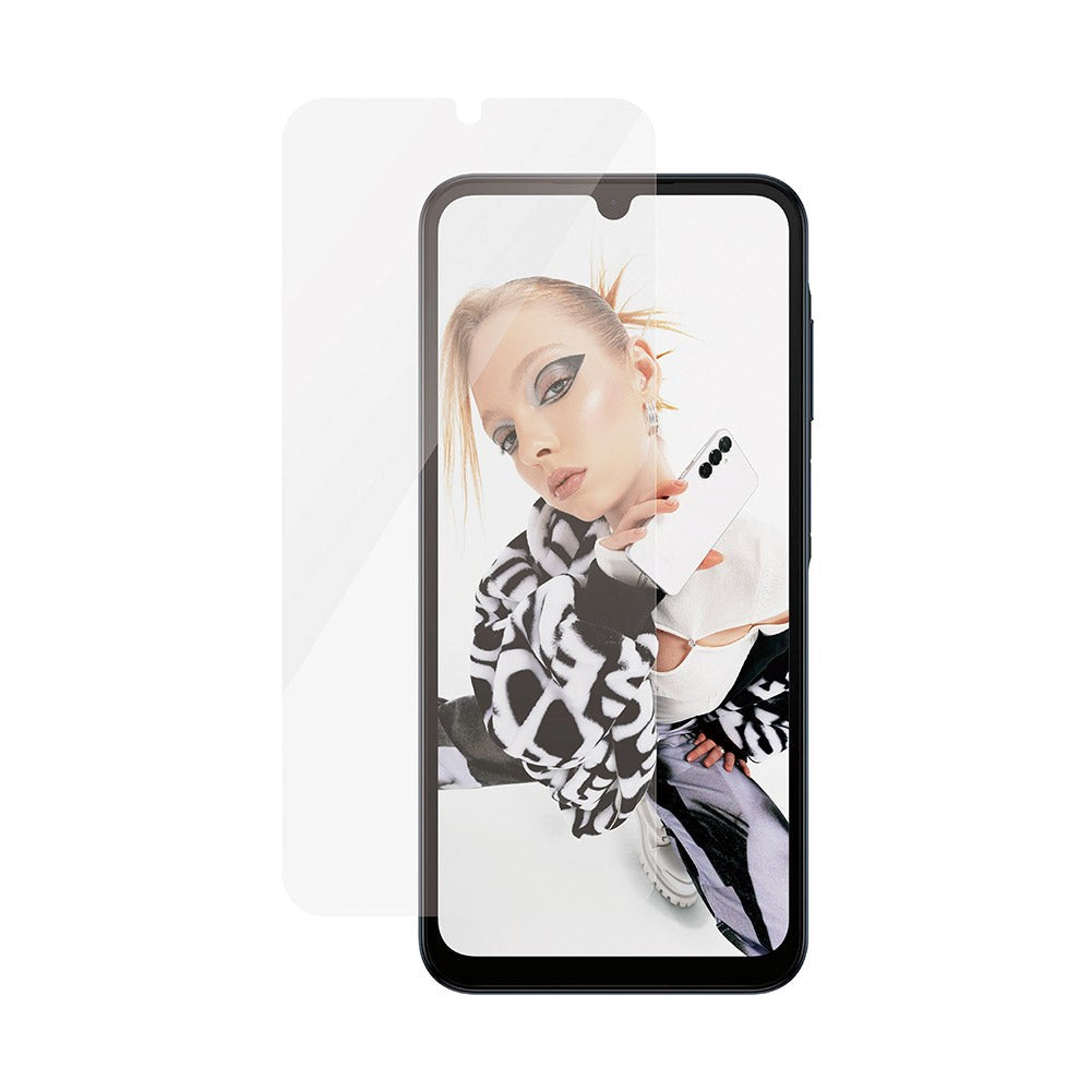 Samsung Galaxy A25 (5G) Safe By PanzerGlass® Ultra-Wide Fit-skjermbeskytter - Veskevennlig - Gullstyrke - Gjennomsiktig