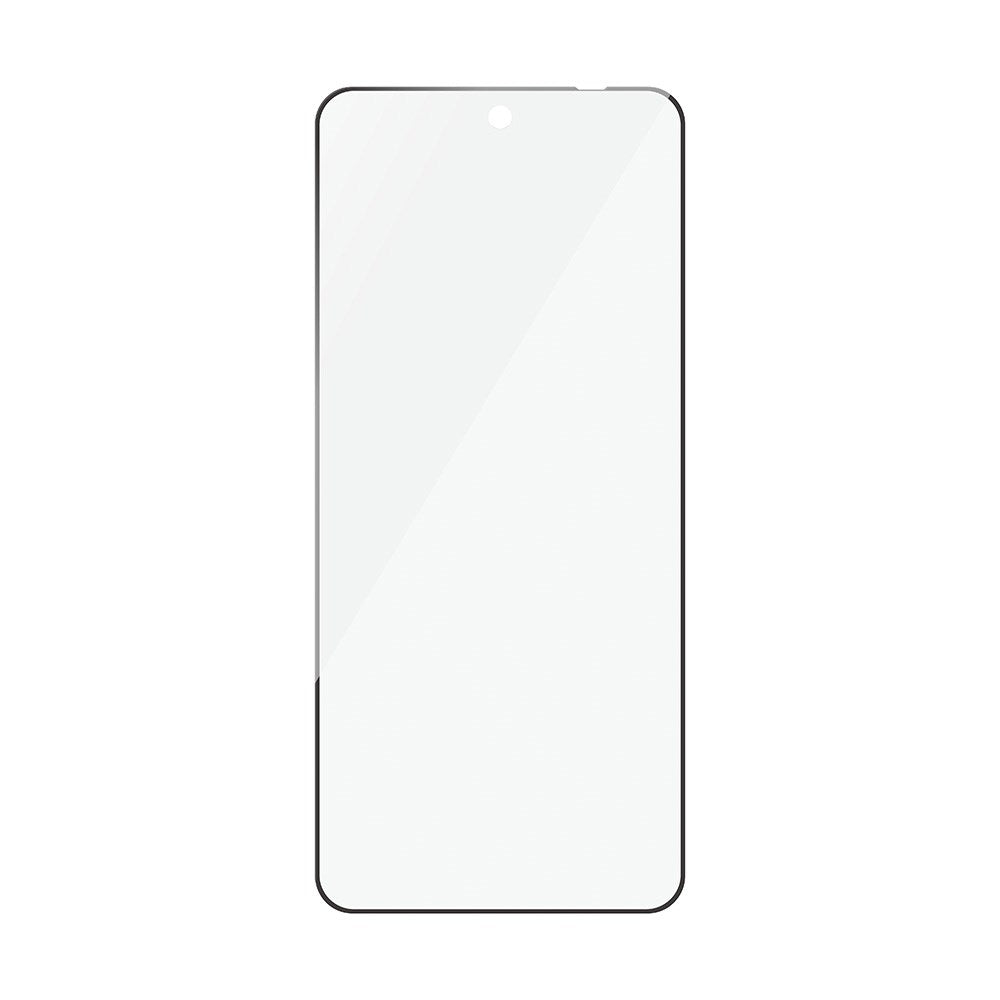 Motorola Moto G34 Safe By PanzerGlass® Ultra-Wide Fit skjermbeskytterglass - Veskevennlig - Gullstyrke - Svart kant