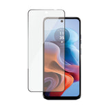 Motorola Moto G34 Safe By PanzerGlass® Ultra-Wide Fit skjermbeskytterglass - Veskevennlig - Gullstyrke - Svart kant