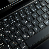 iPad 10.9" (2024/2022) / iPad Air (2022) Xceed CoverKey Wireless Keyboard m. Cover (XCCK14SCBLK) - Nordisk Tastatur - Sort