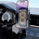 Zmartgear Mobilholder m. 15W trådløs lader - Kjølepute og sensorlukking - Maks mobil: 60 x 90 mm - Svart