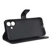 RadiCover iPhone 16 Plus Anti Radiation Vegan Leather Flip Cover m. Lommebok - MagSafe-kompatibel - Svart