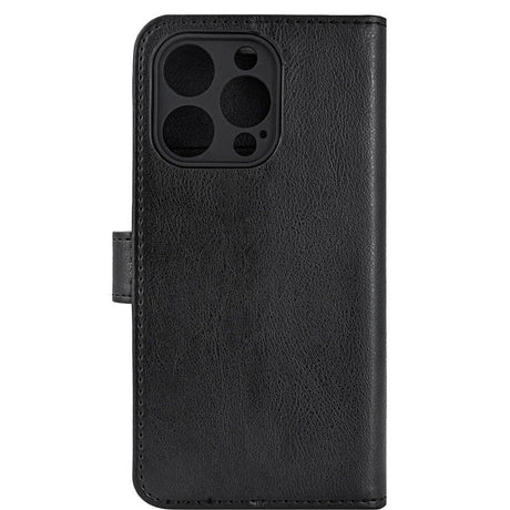 RadiCover iPhone 16 Pro Anti Radiation Vegan Leather Flip Cover m. Lommebok - MagSafe-kompatibel - Svart