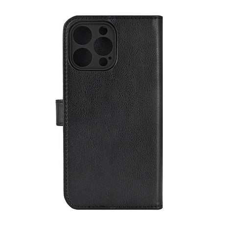 RadiCover iPhone 16 Pro Max Anti Radiation Vegan Leather Flip Cover m. Lommebok - MagSafe-kompatibel - Svart