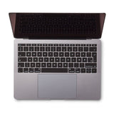 Philbert MacBook (A1534 / A1708) Tastaturdeksel m. Dansk tastatur - Svart