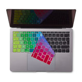 Philbert MacBook (A1534 / A1708) Tastaturdeksel m. Dansk tastatur - Rainbow