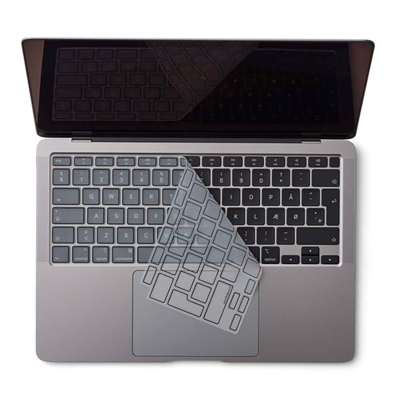 Philbert MacBook (A2179) Tastaturdeksel m. Dansk tastatur - Gjennomsiktig