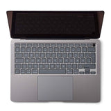 Philbert MacBook (A2179) Tastaturdeksel m. Dansk tastatur - Gjennomsiktig