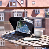 Universal Philbert Cover m. Solafskærmning & Integreret Privacy Til 9.7-11'' Tablets - Sort