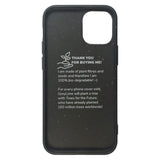 iPhone 12 Mini GreyLime 100% Biodegradable Cover - Sort