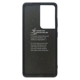 Samsung Galaxy S21 Ultra GreyLime 100% Biodegradable Cover - Sort