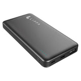 Lippa 18W Powerbank m. USB-C &amp; USB-A - 10 000 mAh - Svart