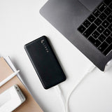 Lippa 18W Powerbank m. USB-C &amp; USB-A - 10 000 mAh - Svart