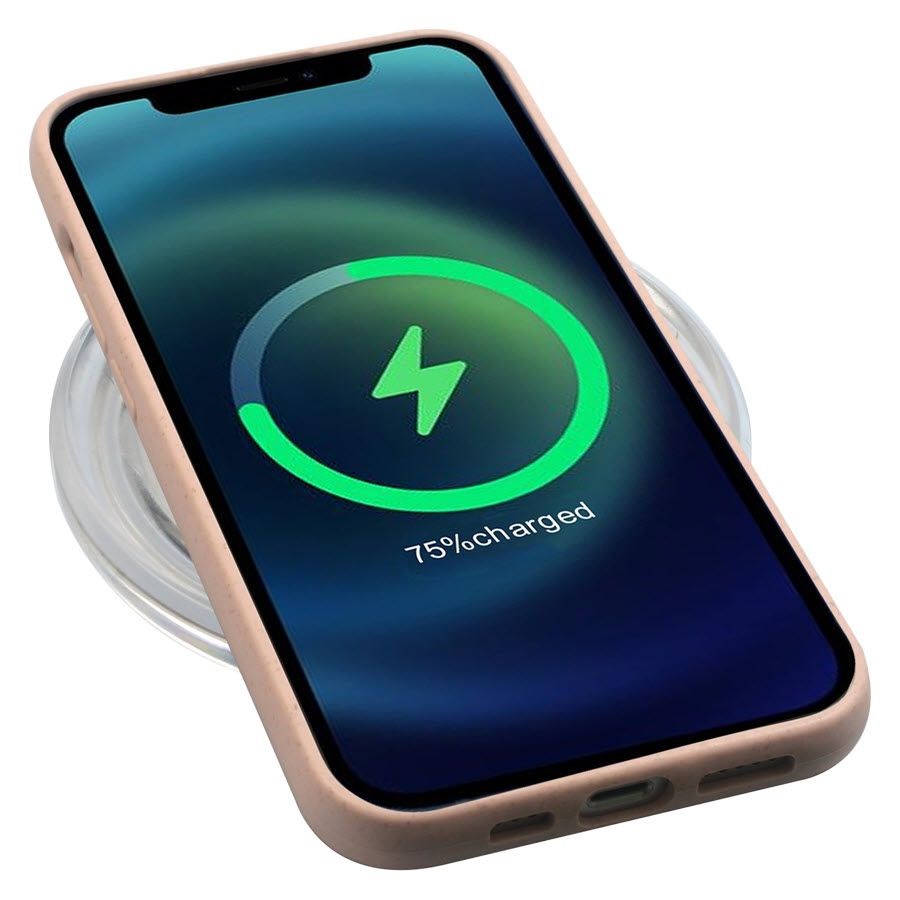 iPhone 14 GreyLime 100% biologisk nedbrytbart deksel - Rosa