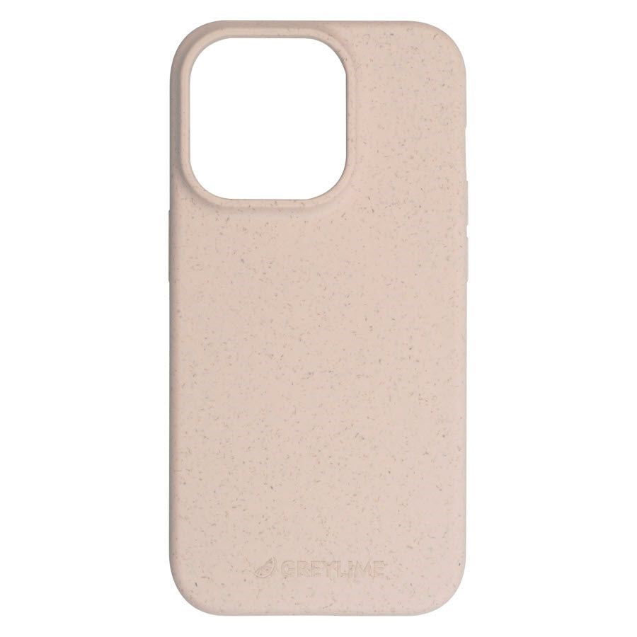 iPhone 14 Pro GreyLime 100% biologisk nedbrytbart deksel - Rosa