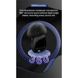 Lippa Pro trådløs støydempende mikrofon m. USB-C - Svart