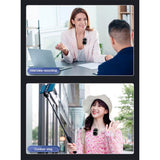 Lippa Pro trådløs støydempende mikrofon m. USB-C - Svart