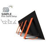 Lippa Solcellepanel 100W - Sort