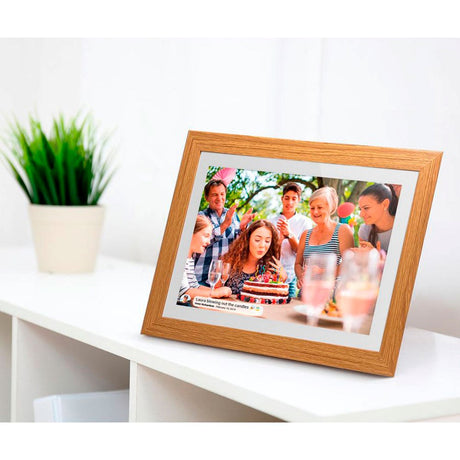 Lippa 10" Smart WiFi Frameo fotoramme (28,8 x 21 cm) - trefarge