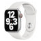 Apple Watch (42/44/SE/45/46/49mm) Lippa Silikone Rem - Hvid