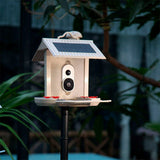 HiBirds WiFi fuglemater m. Kamera - Lysebrunt