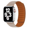 Lippa Apple Watch (38/40/SE/41/42 mm) magnetisk lærreim - beige
