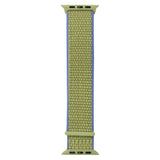 Apple Watch (38/40/SE/41/42 mm) Lippa Nylonstropp - Grønn m. Lilla kant