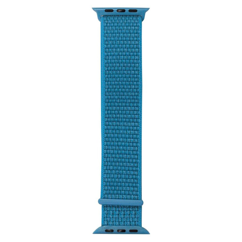 Apple Watch (38/40/SE/41/42mm) Lippa Nylonstropp - Lyseblå