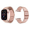 Lippa Apple Watch (38/40/SE/41/42 mm) stropp i rustfritt stål - rosa gull