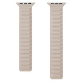 Lippa Apple Watch (42/44/SE/45/46/49 mm) magnetisk lærreim - beige