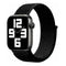 Apple Watch (42/44/SE/45/46/49 mm) Lippa Nylonstropp - Carbon Black