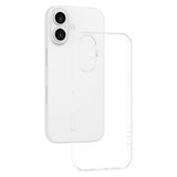 iPhone 16 Lippa Slankt Fleksibelt Plastik Mobil Cover - Gennemsigtig