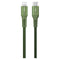 GreyLime 18W Braided USB-C til Lightning Kabel 3 meter - Grøn
