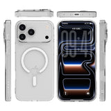 iPhone 17 Pro Max Lippa Fleksibelt Plast Bagside Cover - MagSafe Kompatibel - Gennemsigtig