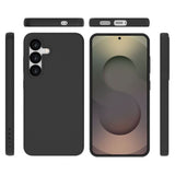Samsung Galaxy S25 Lippa Silikone Bagside Cover - Sort