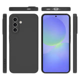 Samsung Galaxy A36 Lippa Silikone Bagside Cover - Sort