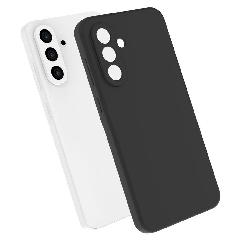 Samsung Galaxy A56 Lippa Silikone Bagside Cover - Sort