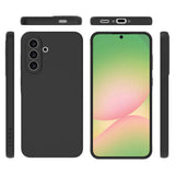 Samsung Galaxy A56 Lippa Silikone Bagside Cover - Sort
