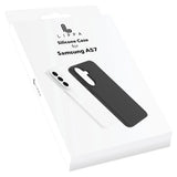 Samsung Galaxy A57 Lippa Silikone Bagside Cover - Sort