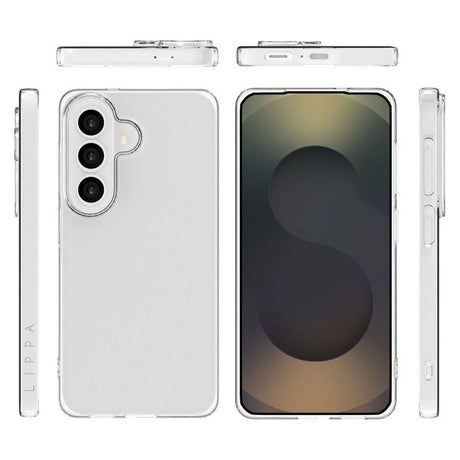 Samsung Galaxy S26 Lippa Fleksibelt Plast Bagside Cover - Gennemsigtig