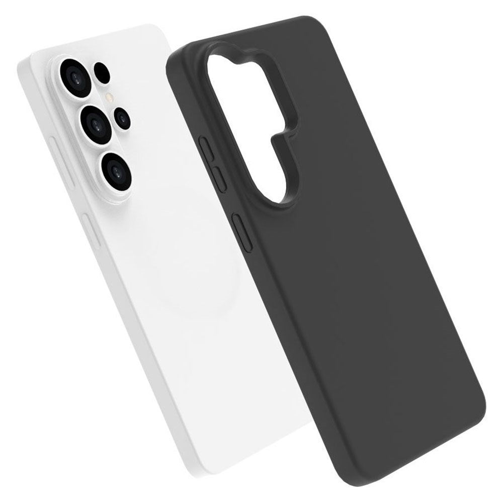 Samsung Galaxy S26 Ultra Lippa Silikone Bagside Cover - Sort