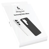 Samsung Galaxy S26 Ultra Lippa Silikone Bagside Cover - Sort
