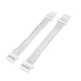 Light Solutions - Kabel til Philips Hue LightStrip V4 - 5cm - 2 Stk - Hvid