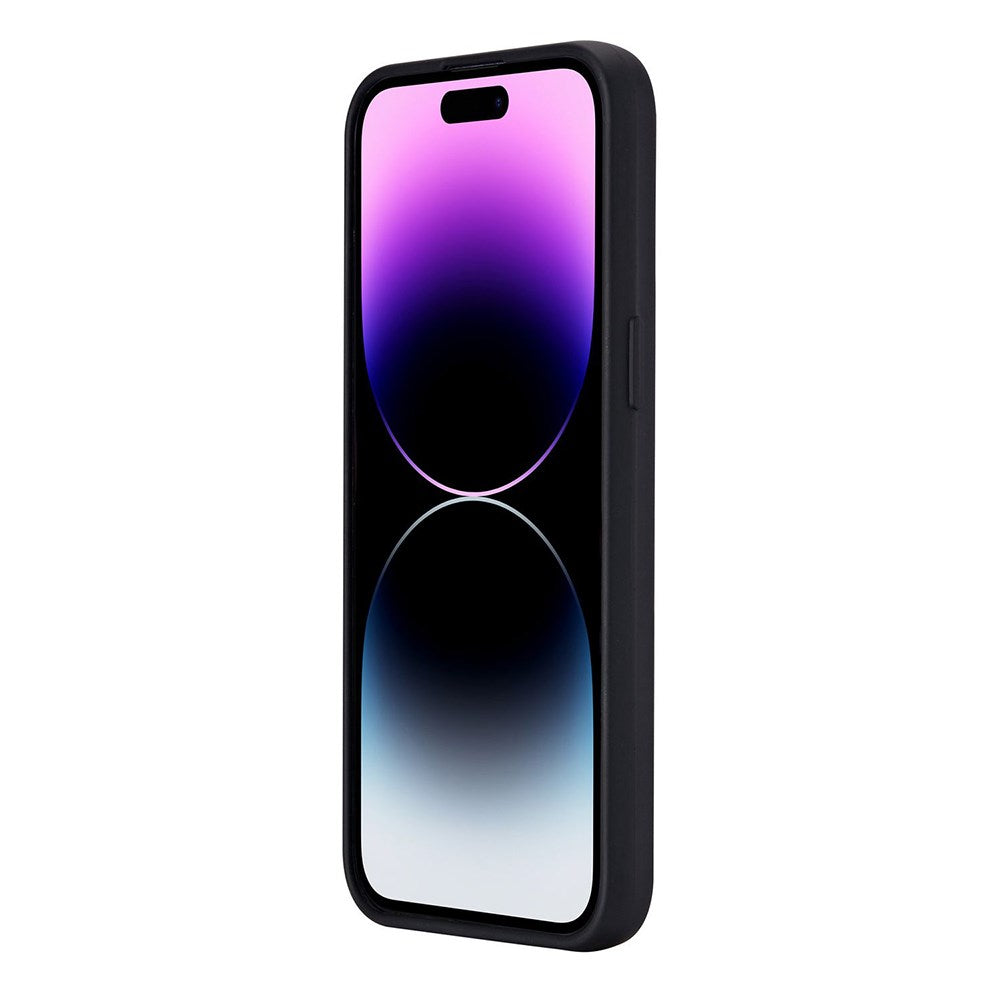 eSTUFF iPhone 15 Pro Max INFINITE VIENNA fleksibelt plastdeksel - 100 % resirkulert plast - svart