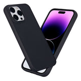 eSTUFF iPhone 15 Pro Max INFINITE VIENNA fleksibelt plastdeksel - 100 % resirkulert plast - svart