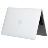 MacBook Air 13 M5/M4/M3/M2 (2026-2022) eSTUFF Hardshell Plastik Cover - Gennemsigtig