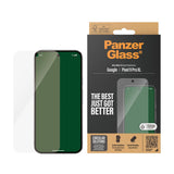 Google Pixel 9 Pro XL PanzerGlass Ultra Wide Fit Skjermbeskytter - Platinum Styrke - Gjennomsiktig