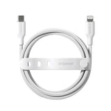 empower by PanzerGlass Racing 1.2m / 60W USB-C til Lightning Kabel - Silver White