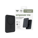 empower by PanzerGlass 5000 mAh empower Bank - Qi2 / MagSafe Kompatibel - Space Black